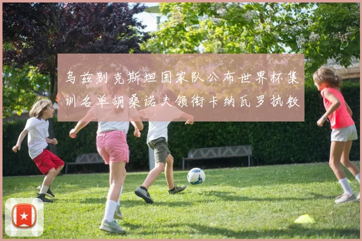 乌兹别克斯坦国家队公布世界杯集训名单胡桑诺夫领衔卡纳瓦罗执教